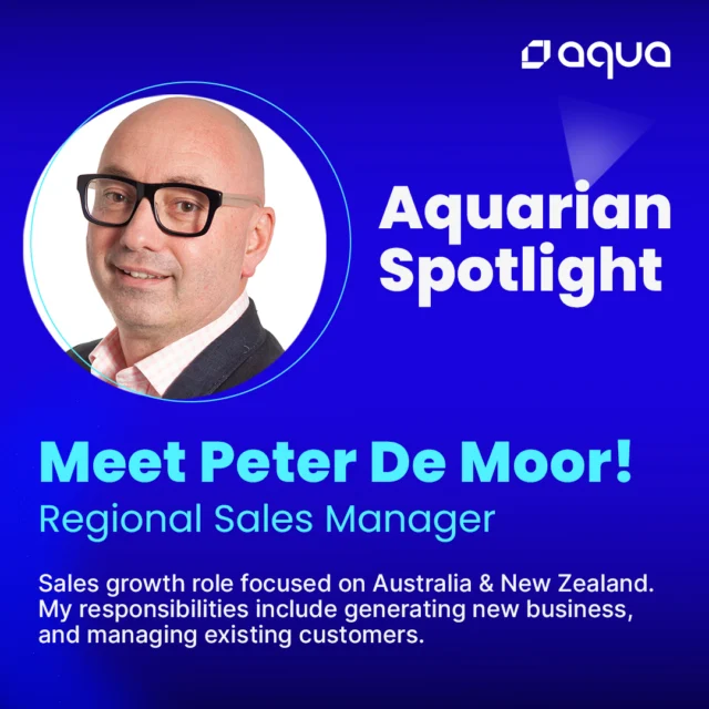 👋 Meet Peter De Moor! 

Peter's superpower? A positive mindset that drives success both at work and home. Learn about his love for Aqua’s culture, and his passion for cycling and staying active with family.

Swipe through ➡️ to get to know Peter better!

#AquarianSpotlight #AquaSecTeam